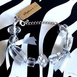 3 for $30 Stephan & Co. White Beaded Bracelet